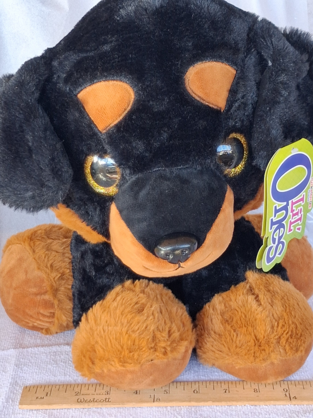 Little Ones Toy Factory Luger 14 in Plush Dog Toy NWT